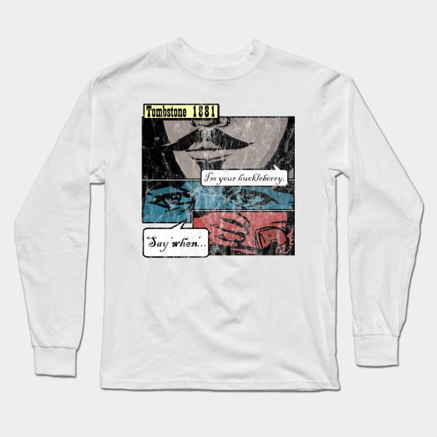 Tombstone AZ 1881 Long Sleeve T-Shirt by Doc Multiverse Designs